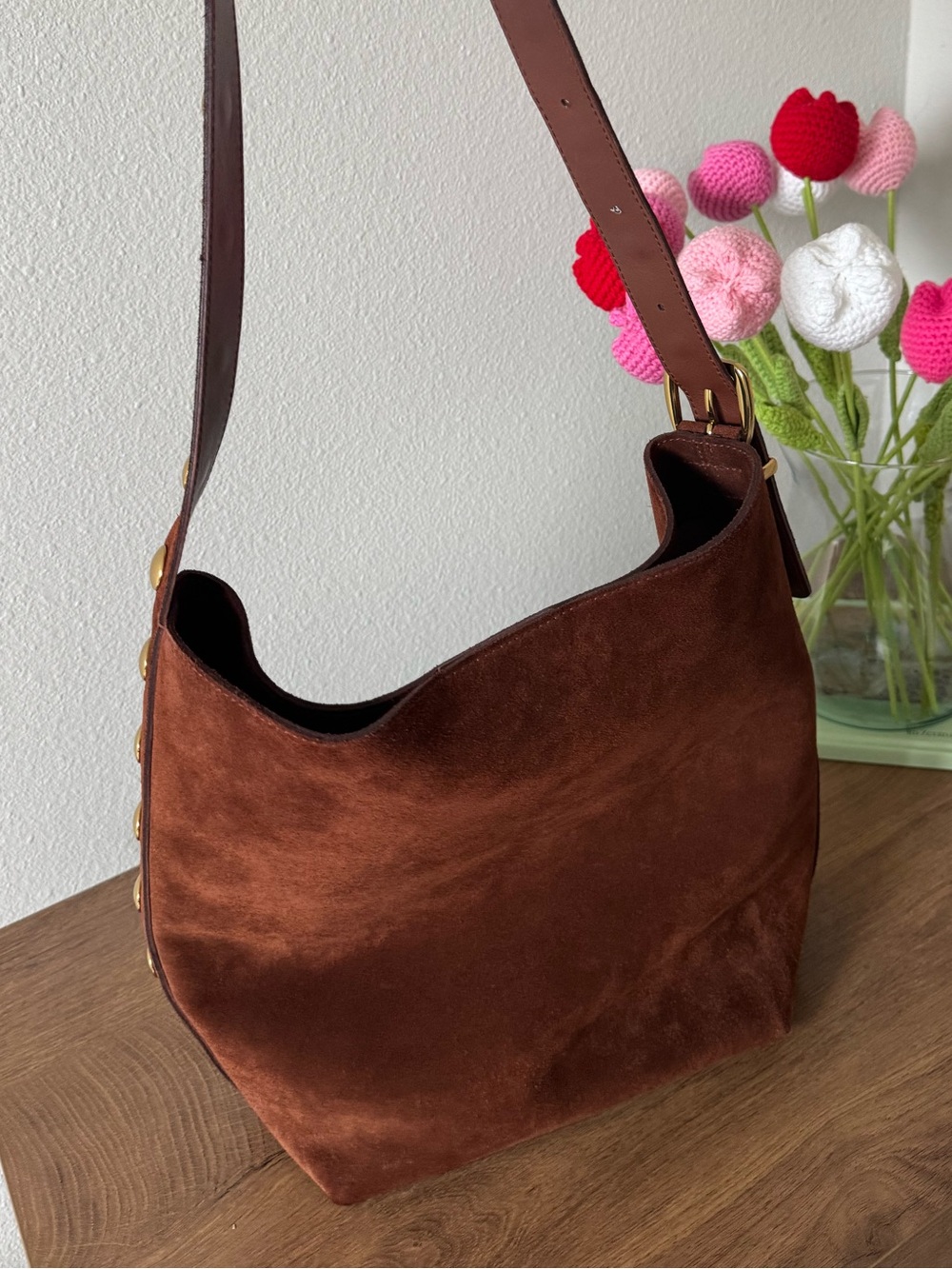 Madewell Stud Essentials Bucket Tote - Picture 8 of 12
